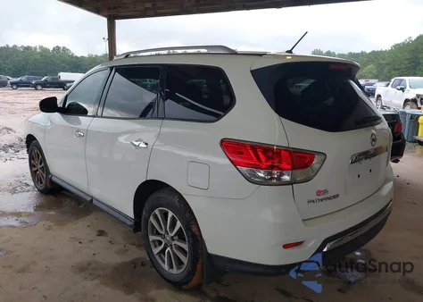 2015 Nissan Pathfinder S из США, поврежденный, VIN 5N1AR2MN9FC719214